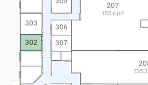 Plan de la suite 302